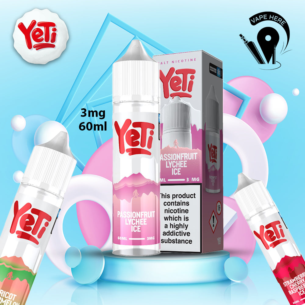 Yeti E-Liquids 60ml Summit Series 3mg UAE Abu Dhabi