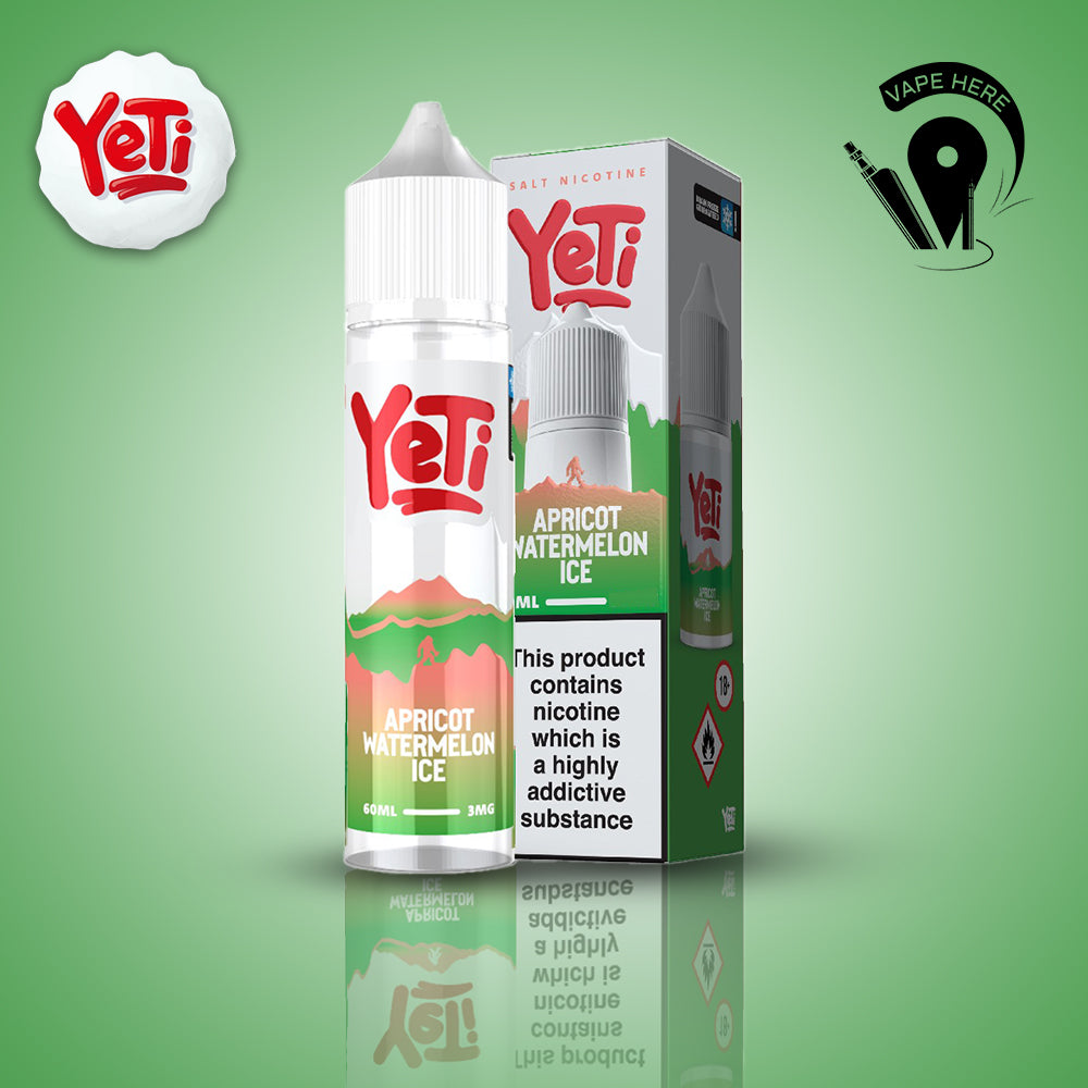 Yeti E-Liquids 60ml Summit Series 3mg Watermelon Ice UAE Al Ain