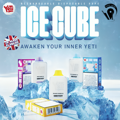 Yeti Ice Cube 6000 Puffs Disposable Vape 20mg UAE Abu Dhabi