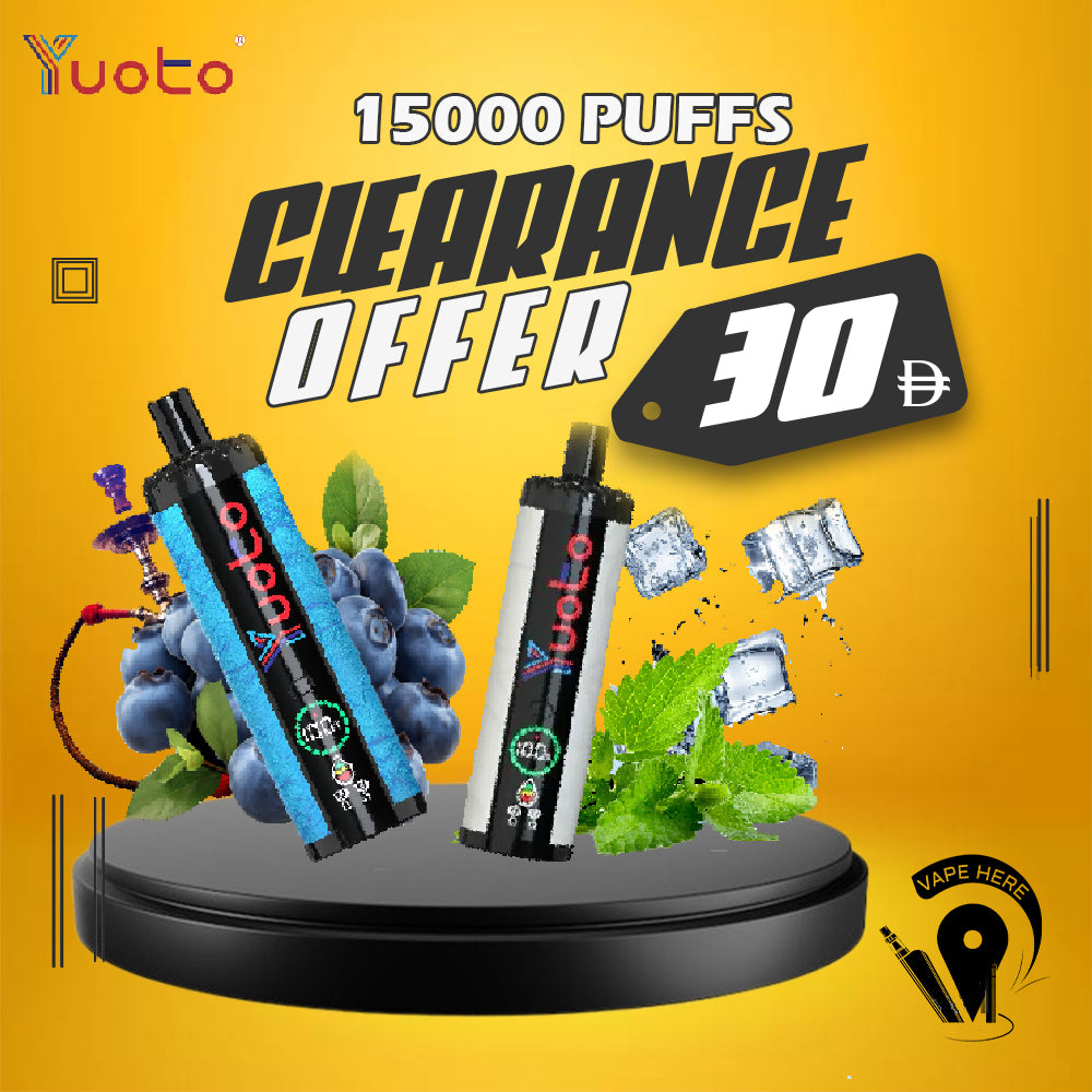 Yuoto DIGI 15000 Puffs Disposable Shisha Vape UAE AJMAN