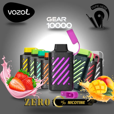 ZERO Nicotine - VOZOL GEAR 10K Puffs Disposable Vape UAE Abu Dhabi 