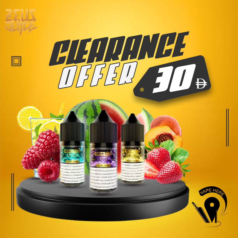 ZEUS JUICES SALTNIC 30ML(ESMA APPROVED) UAE AJMAN