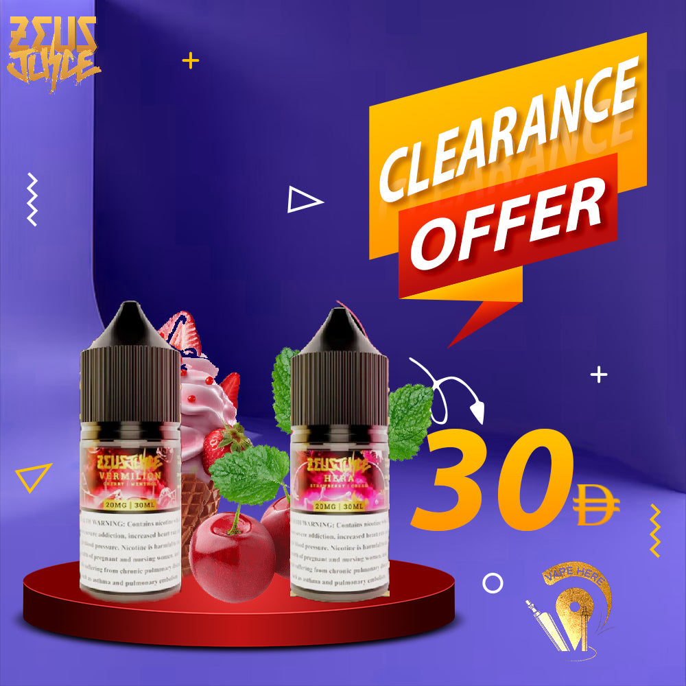 ZEUS JUICES SALTNIC 30ML(ESMA APPROVED) UAE ABU DHABI
