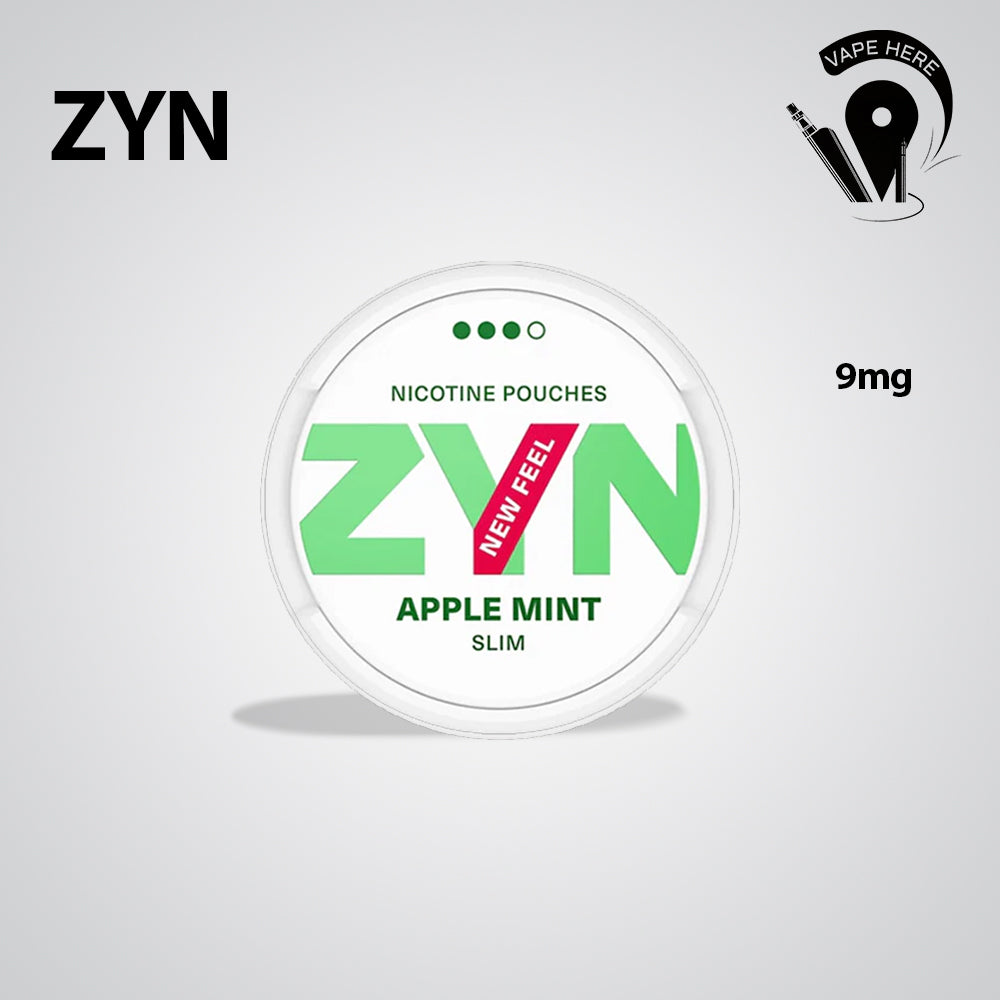 ZYN Nicotine Pouches Apple Mint Slim 9mg (3 Dots) UAE Ajman 