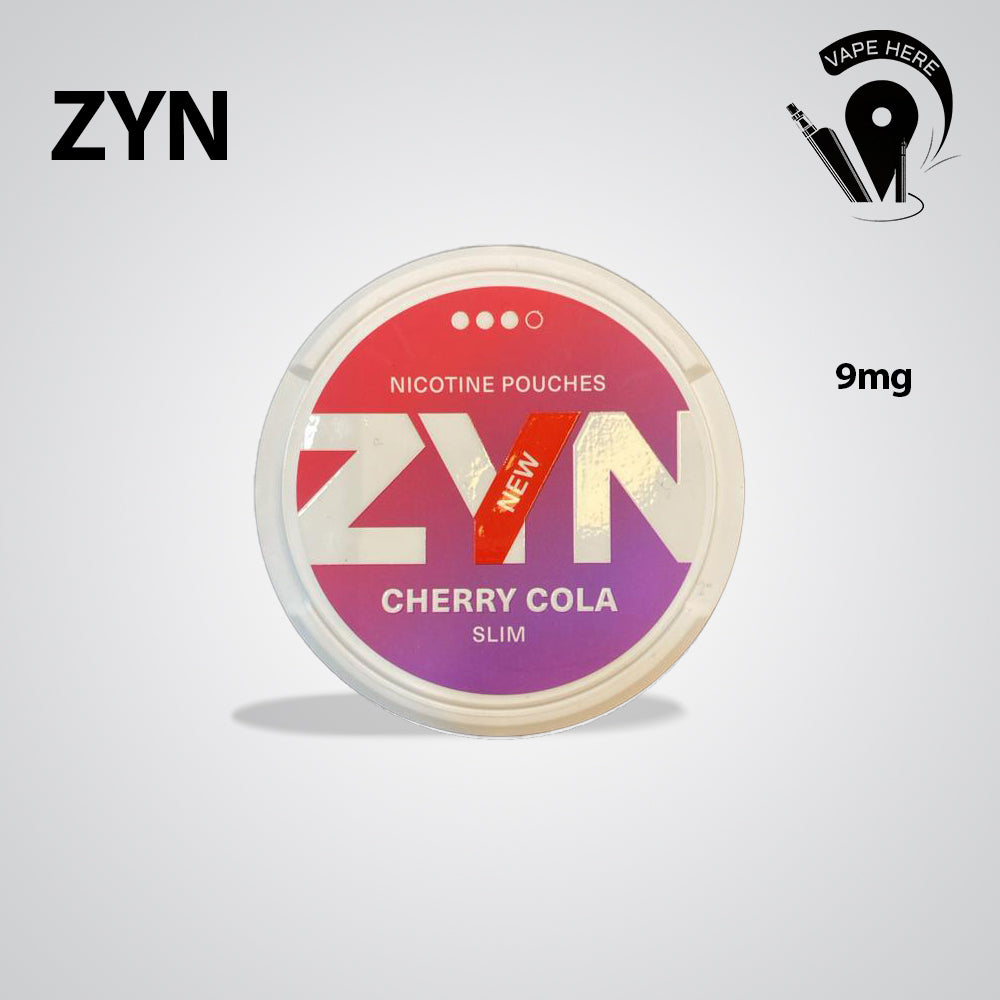 ZYN Nicotine Pouches Cherry Cola Slim 9mg (3 Dots) UAE Al Ain 