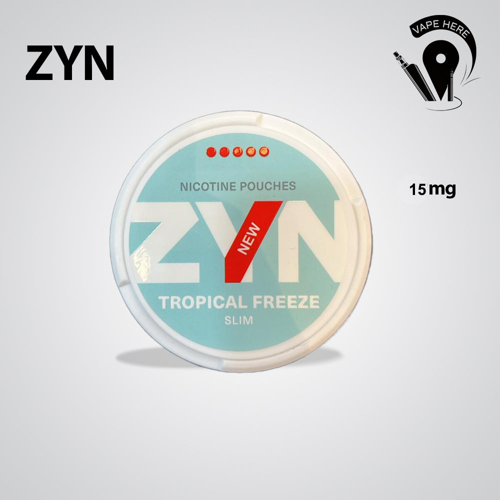 ZYN Nicotine Pouches Topical Freeze Slim 15mg (5 Dots) UAE Ras Al Khaimah 