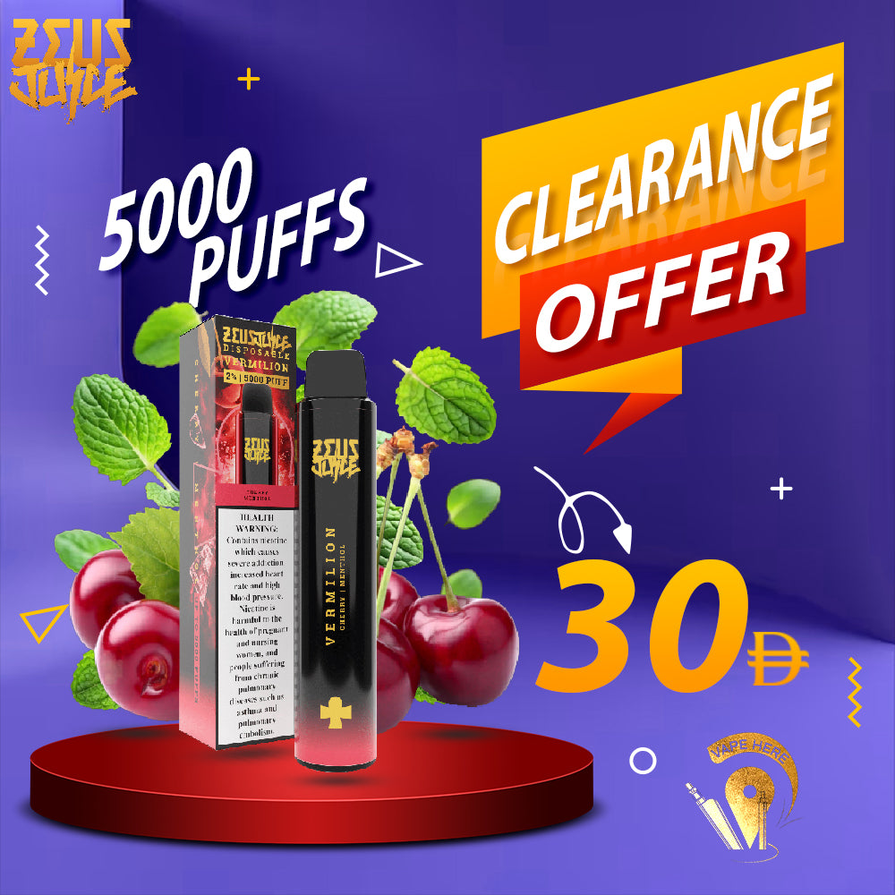 Zeus Juice Disposable Vape 20mg 5000 Puffs UAE DUBAI