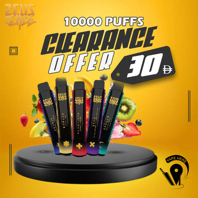 Zeus Juice Disposable Vape 20mg 5000 Puffs UAE DUBAI