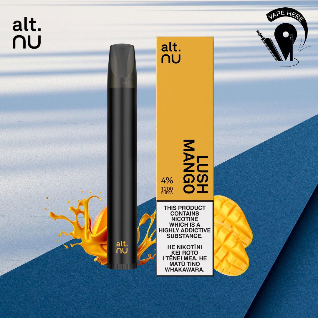 alt. NU 1200 Puffs 40mg Disposable Vape Lush Mango UAE Dubai