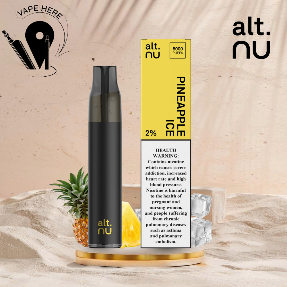 alt. NU 7 8000 Puffs 20mg Disposable Vape Pineapple Ice UAE Al Sharjah 