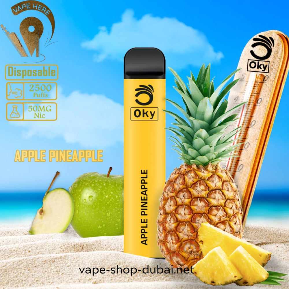 OKY DISPOSABLE VAPE PEN 2500 PUFFS 1200MAH - Vape Here Store