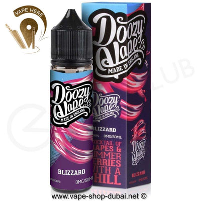 Blizzard 50ml E liquid by Doozy - Vape Here Store