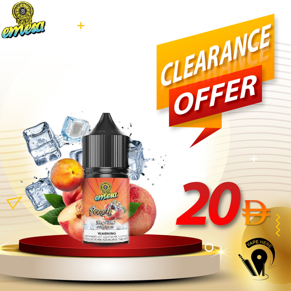 EMESA PEACH SALTNIC 30ML UAE AJMAN