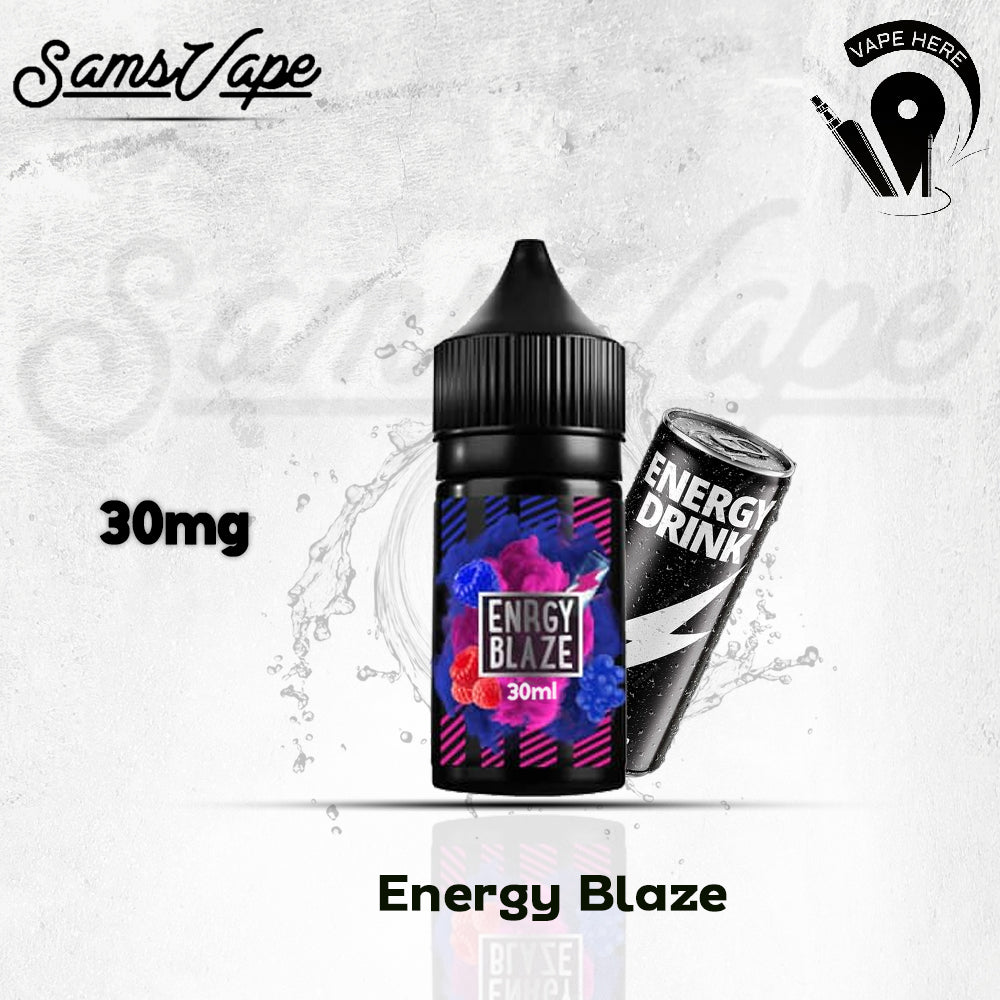 ENERGY BLAZE SALT NIC - SAMS VAPES