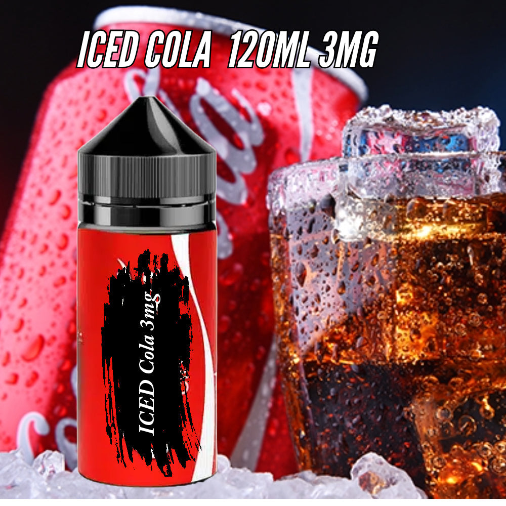 Cola Classic & Cola Ice Flavors 3MG E-liquids 60 & 120ML - Vape Here Store