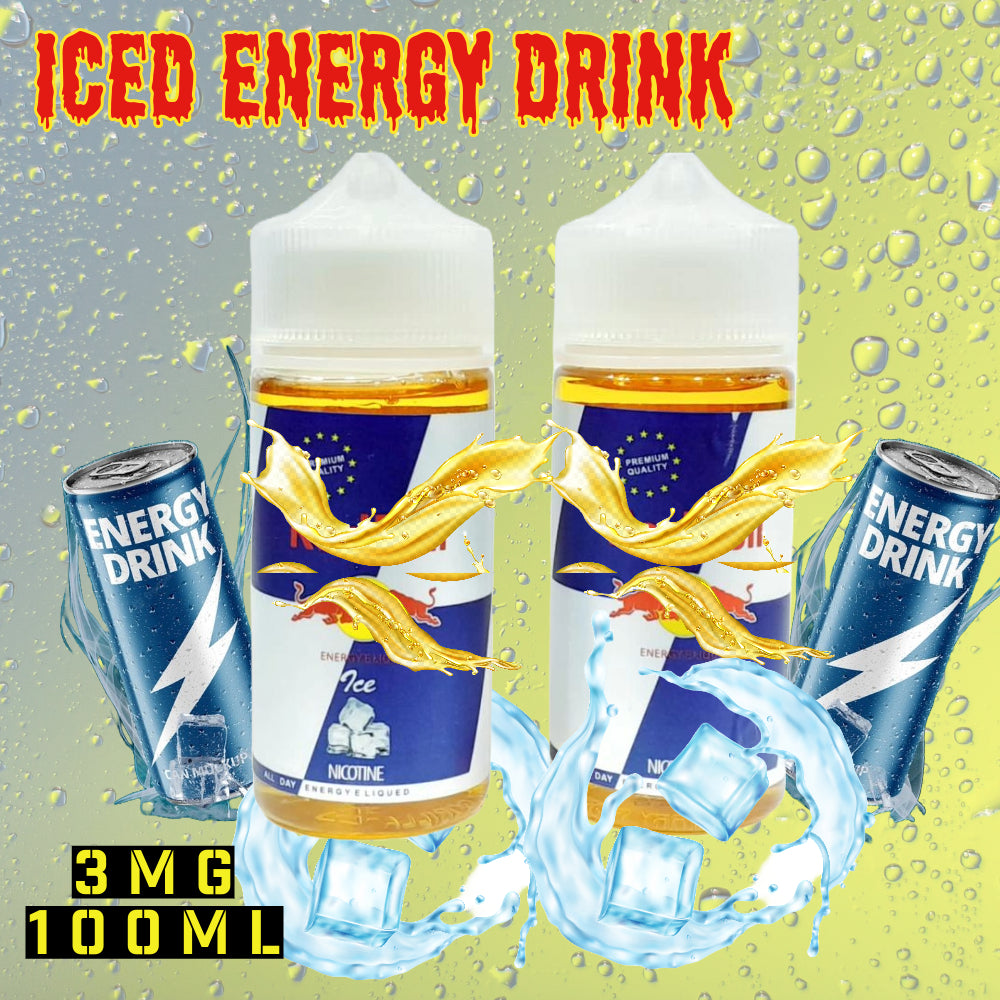 Iced Energy Drink E-Liquids 3MG - Vape Here Store