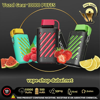 VOZOL GEAR 10000 PUFFS DISPOSABLE VAPE - Vape Here Store