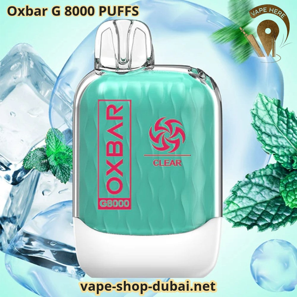 OXVA OXBAR G8000 DISPOSABLE VAPE (8000 PUFFS)