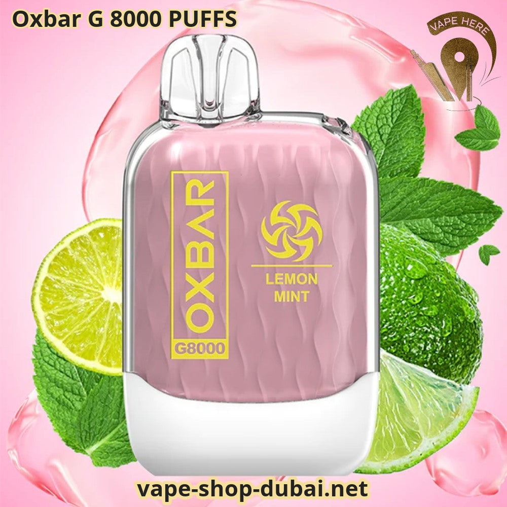 OXVA OXBAR G8000 DISPOSABLE VAPE (8000 PUFFS)