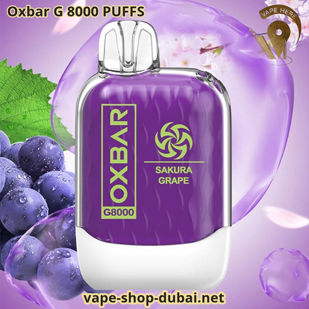 OXVA OXBAR G8000 DISPOSABLE VAPE (8000 PUFFS)