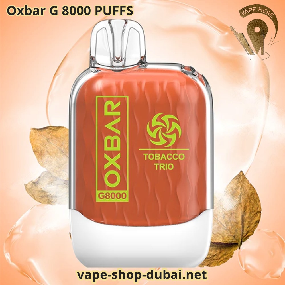 OXVA OXBAR G8000 DISPOSABLE VAPE (8000 PUFFS)