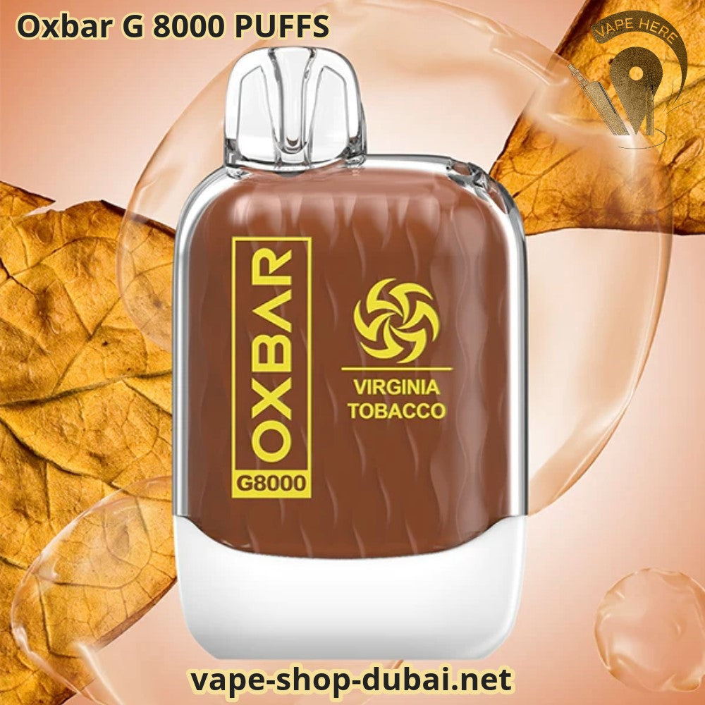 OXVA OXBAR G8000 DISPOSABLE VAPE (8000 PUFFS)