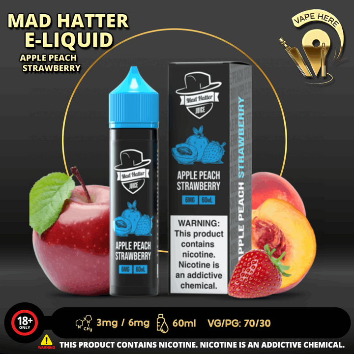 Brand: Mad Hatter Al Fakher Crown Bar 20K Hypermax Vape Strawberry Punch