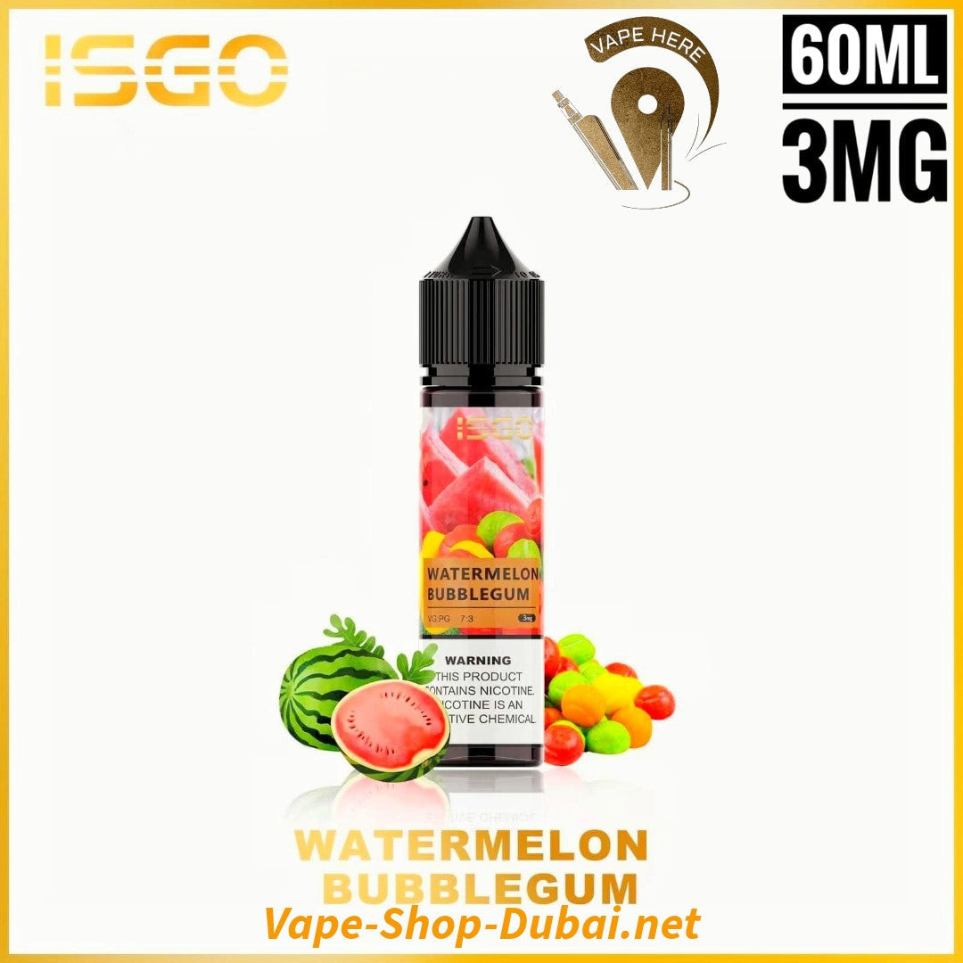 ISGO JUICES E-LIQUIDS 60 & 120ML - Vape Here Store