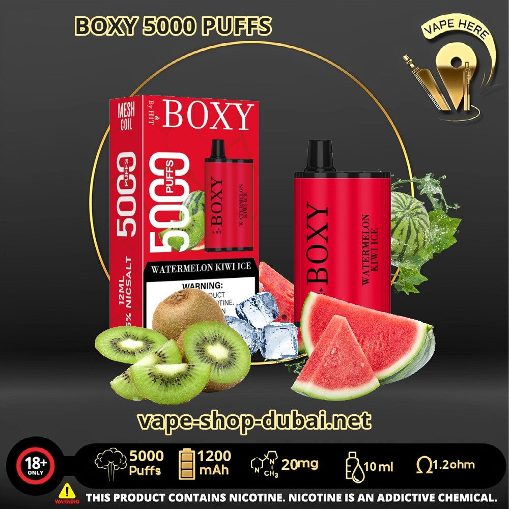 BOXY 5000 PUFFS DISPOSABLE VAPE