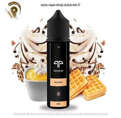 Professor Puffs Vanilla Waffle 60ml E Liquid - Vape Here Store