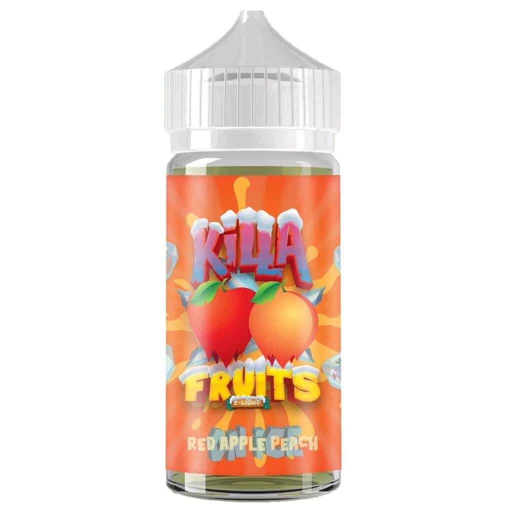 Red Apple Peach Ice 100ml E Liquid by Killa Fruits | best Vape Store Abu  Dhabi | Vape Alain Delivery