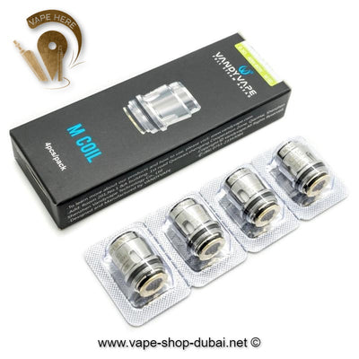 VANDY VAPE M MESH REPLACEMENT COILS - 4 pcs. / pack - Vape Here Store