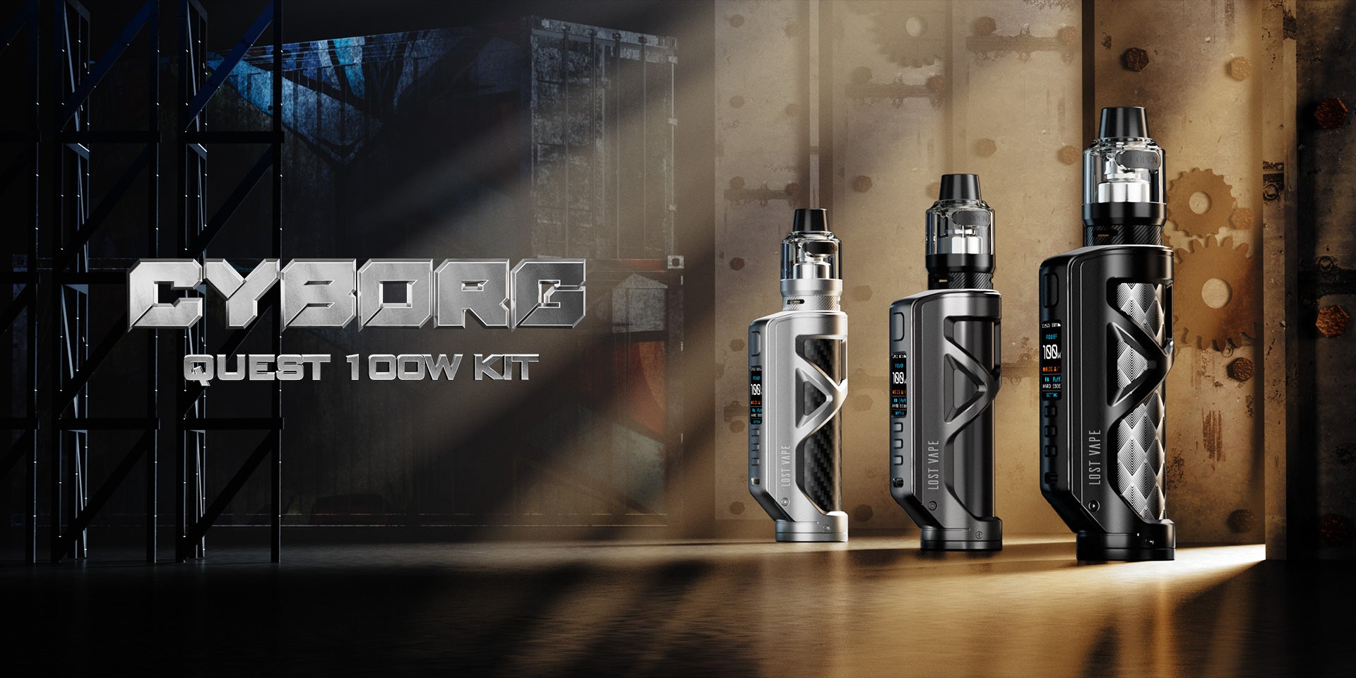 LOST VAPE CYBORG QUEST 100W FULL KIT - Vape Here Store