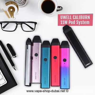 Uwell Caliburn Pod System -11W - Vape Here Store