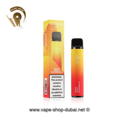 ELF BAR 3500 Disposable Pod Device 1500mAh - Vape Here Store