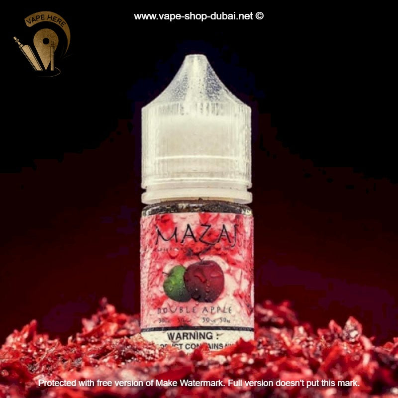 Double Apple Ice - by Mazaj 30ml SaltNic - Vape Here Store