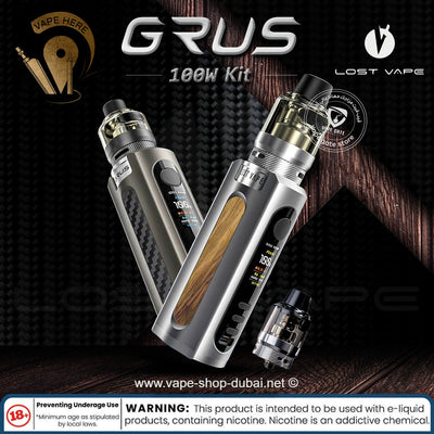 Lost Vape Grus 100W Vape Kit - Vape Here Store