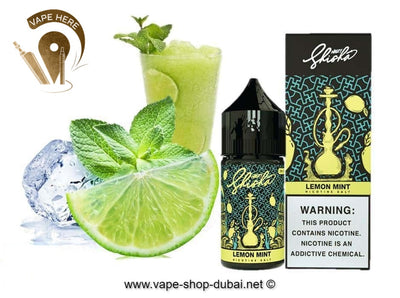 Lemon Mint - Nasty Shisha - Vape Here Store