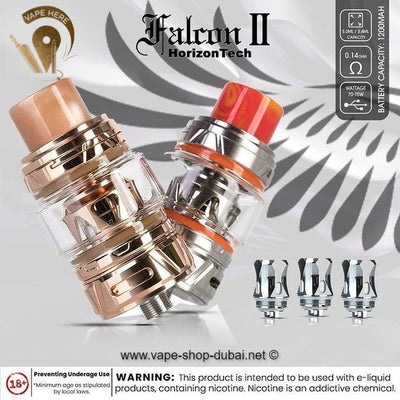 Horizon Falcon 2 Sub Ohm Tank 5.2ml - Vape Here Store