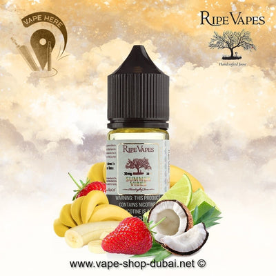 Handcrafted Saltz - Summer Vibes - Ripe Vape - Vape Here Store