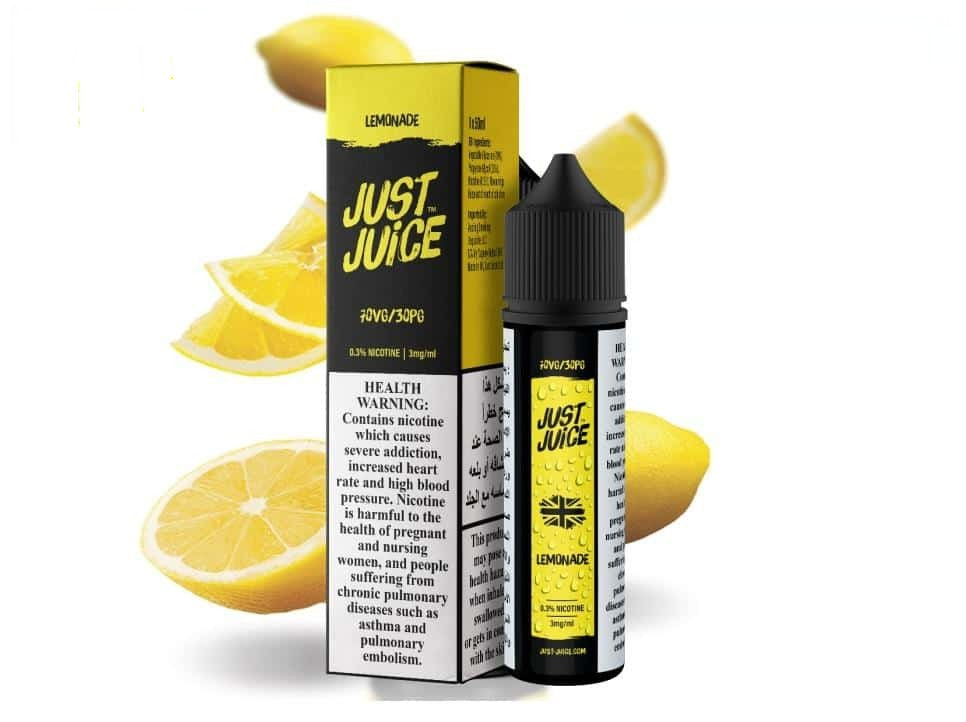 Lemonade 50ml E liquid by Just Juice - Vape Here Store