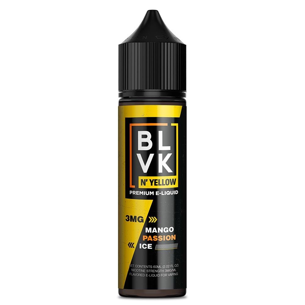 BLVK MANGO PASSION ICE E-Liquids 60ml - BLVK YELLOW SERIES - Vape Here Store