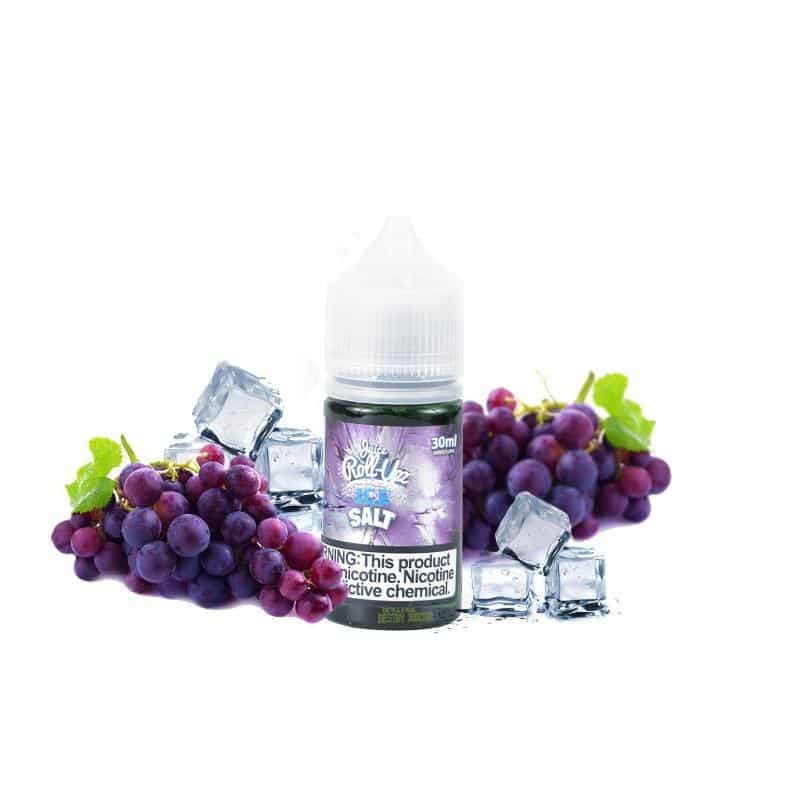 Grape Ice 30ml Saltnic - Juice Roll Upz - Vape Here Store