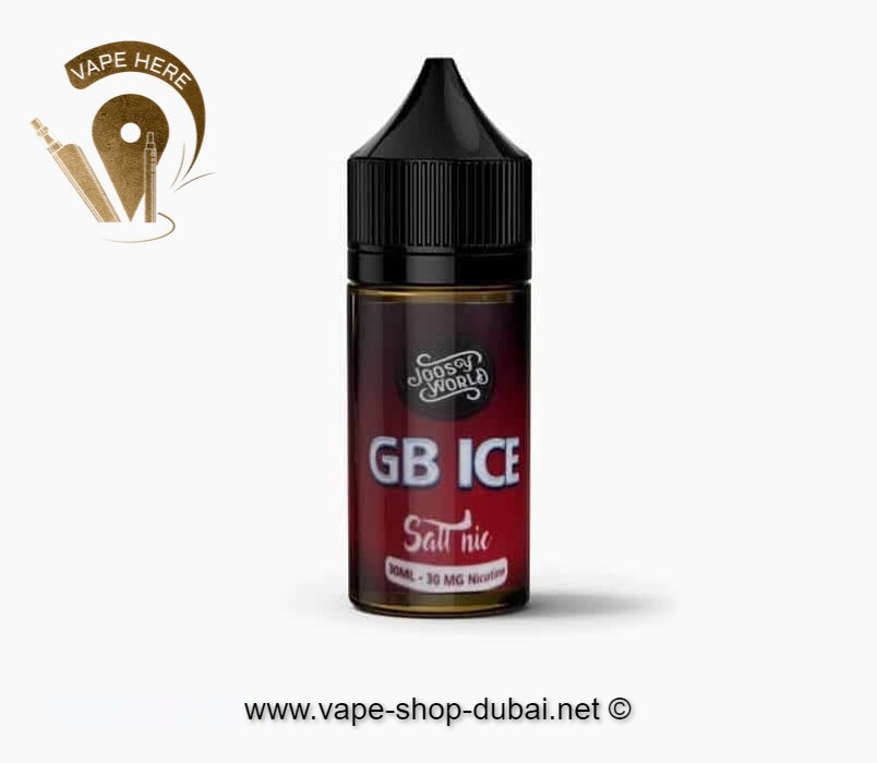 GB Ice 30ml Saltnic by Jossy World - Vape Here Store