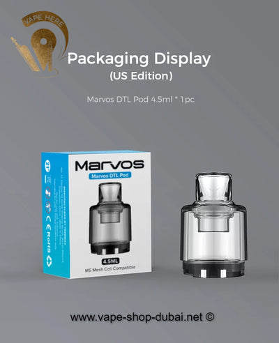 FREEMAX MARVOS DTL POD - Vape Here Store