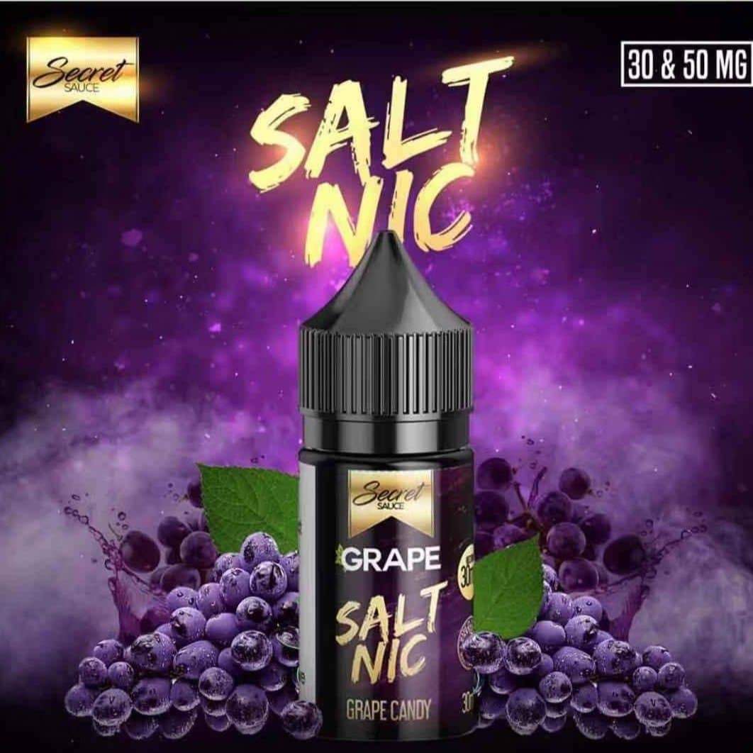 Grape Candy 30ml Saltnic by Secret Sauce - Vape Here Store