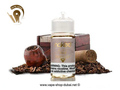 Naked 100 - Euro Gold 60ml / 50ml - Vape Here Store