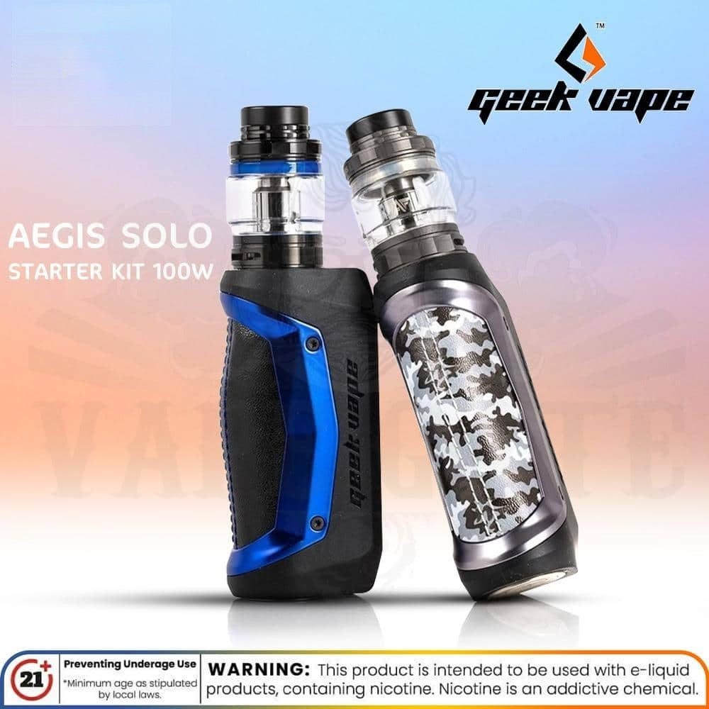 GEEKVAPE Aegis Solo Starter Kit 100W - Vape Here Store