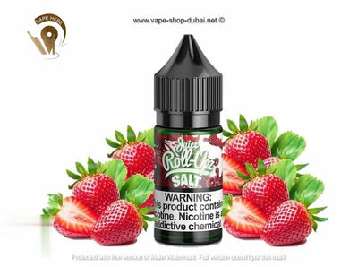 Strawberry Saltnic - Juice Roll-Upz - Vape Here Store