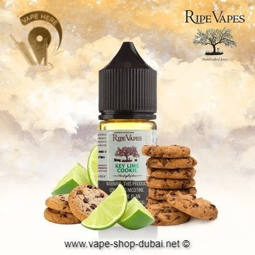 Handcrafted Saltz – Key Lime Cookie - Ripe Vape - Vape Here Store